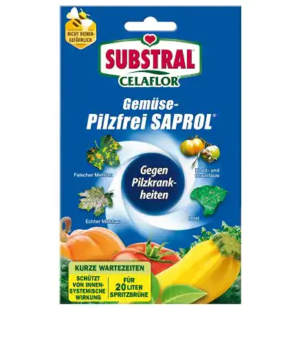 Mittel gegen Mehltau für Gemüse und Zierpflanzen – Celaflor Saprol
