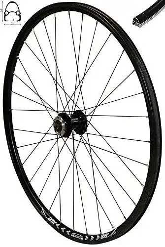 Fahrradfelge Redondo 28 Zoll Vorderrad Laufrad mit V-Profil