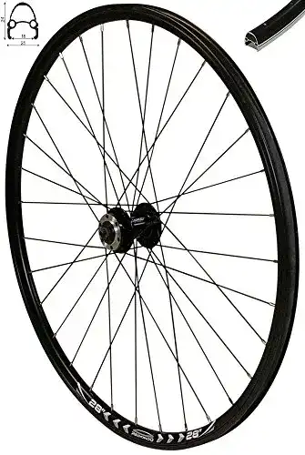 Fahrradfelge Redondo 28 Zoll Vorderrad Laufrad mit V-Profil