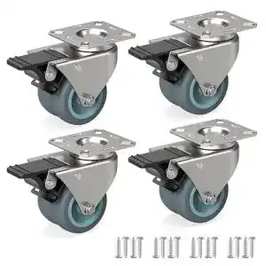 Schwerlastrollen RAVN HAMAN 4er Set Möbelrollen 50 mm