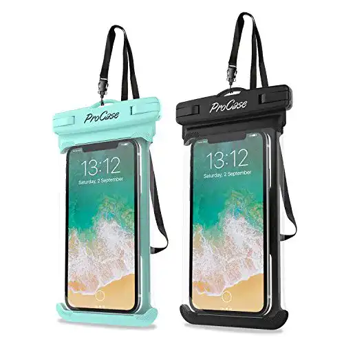 Wasserdichte Handyhülle ProCase 2 Stück wasserdicht, Uni