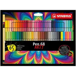 Filzstifte Set STABILO Premium Pen 68 ARTY 65 Farben