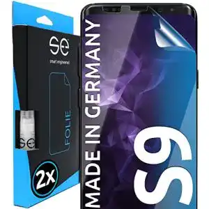 Panzerglas Schutzfolie für Samsung Galaxy S9 – 2x selbstheilend