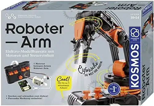 Roboterarm Bausatz Kosmos 620028 für Robotik Einsteiger