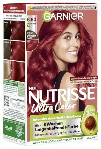 Garnier Creme Coloration für Haarfärbung mit 100% Grauabdeckung