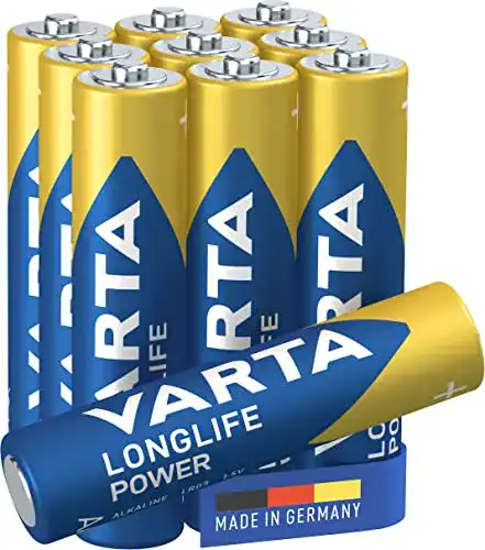 Varta AAA-Batterien 10 Stück Longlife Power