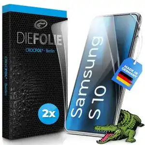 Samsung Galaxy S10 Schutzfolie Crocfol – Kompatible Premium 5D Folie