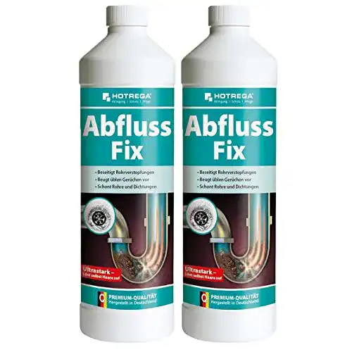 Rohrreinigung Hotrega Abflussreiniger Konzentrat 1L für effektive Reinigung