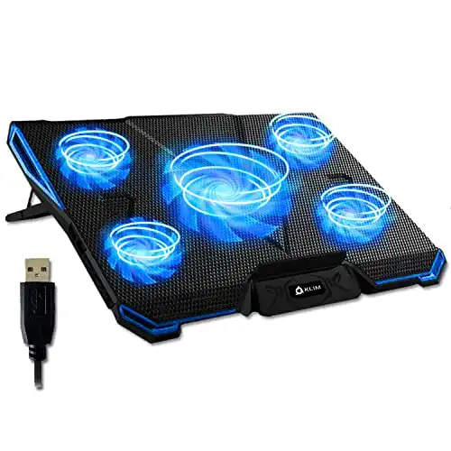 Klim Cyclone Laptop Kühler – Effektive Kühlung für verschiedene Laptopgrößen