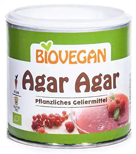 Biovegan Bio Agar Agar – Pflanzliches Geliermittel für die Küche