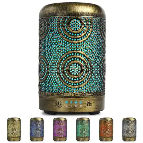 Aroma Diffuser SALKING Luftbefeuchter aus Metall und Kunststoff