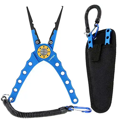Angelzange Lixada 20 cm multifunktionale Zange für Angler