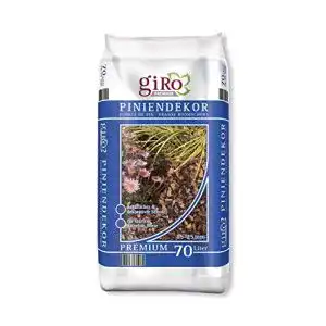 Pinienmulch Giro 70 Liter – Rindenmulch aus Pinienrinde