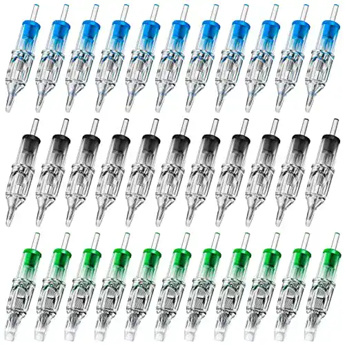 Sotica Tattoo Cartridge Nadeln 100 Stück gemischte Größen