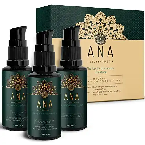 Gesichtspflege Set von ANA Naturkosmetik, Bio, 3×30 ml