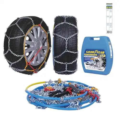 Goodyear 77935 Schneeketten 12 mm für SUVs und Wohnmobile