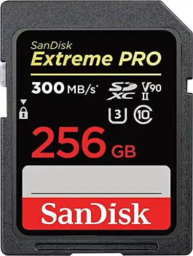 Sandisk Extreme PRO SDXC UHS-II Speicherkarte 64 GB V90