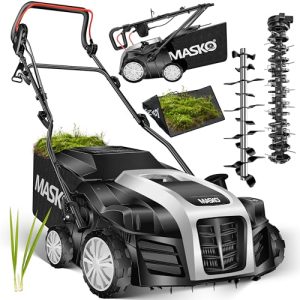 Vertikutierer MASKO Elektro 2in1 Rasenlüfter 1800W mit 40cm Arbeitsbreite