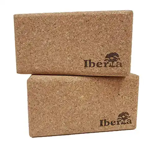 Yogablock aus Kork für Yoga und Pilates – 2er Set