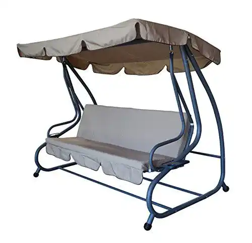 Hollywoodschaukel mit Liegefunktion Degamo – 4-Sitzer Miami 228 cm