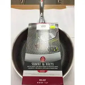 Elo Edelstahlpfanne Relief Scharf & Kross 28 cm