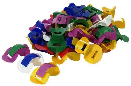 Nasenflöte Kirstein Set 10er Pack bunt – Instrument für Kinder und Erwachsene