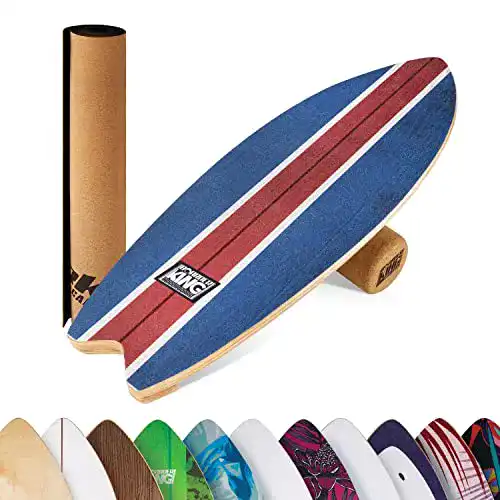 Balance Board BoarderKING Indoorboard Wave für Fitness und Training