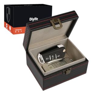 Keyless-Go Schutzbox Diyife Autoschlüssel Faraday Box zum Signalblockieren