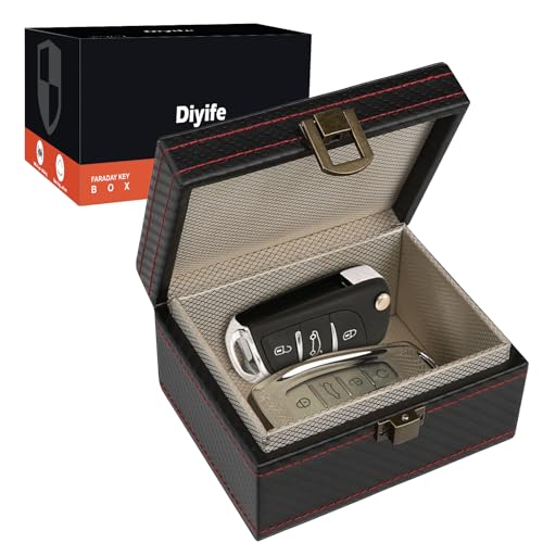 Keyless-Go Schutzbox Diyife Autoschlüssel Faraday Box zum Signalblockieren