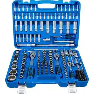 BGS Steckschlüsselsatz 2243, 192-teilig, Sechskant, Koffer, 6,3 mm, 10 mm, 12,5 mm
