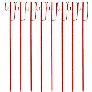 Absperrleinenhalter UvV Laterneneisen 1,2 Meter