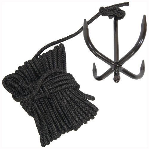 Enterhaken Mil-Tec Kletterhaken 15956000 in Schwarz