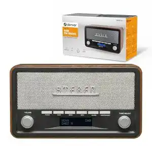 Denver DAB-18 Retro DAB+ Radio in Braun