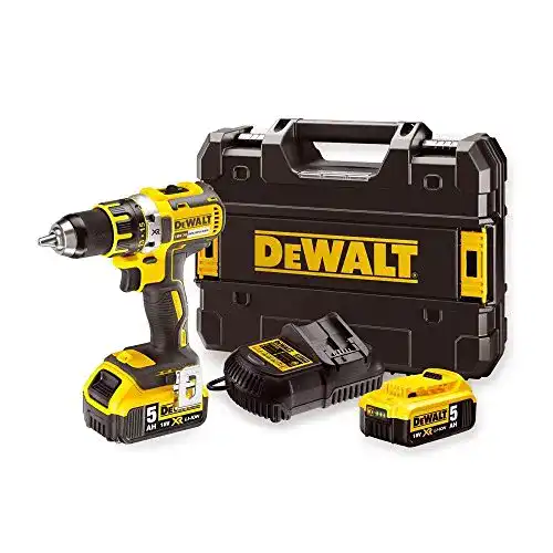 Dewalt Akkuschrauber 18 Volt mit 2-Gang Akku und Zubehör