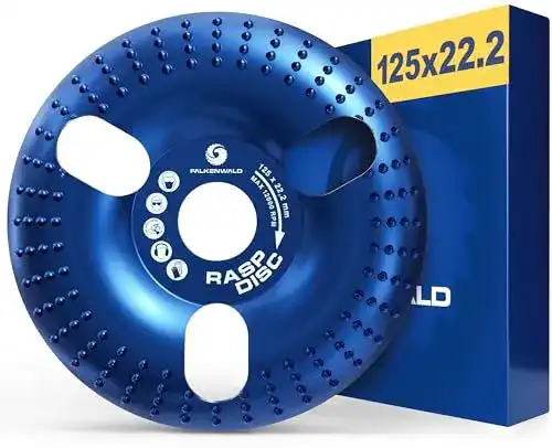 Raspelscheibe Falkenwald ClearView 125mm für Winkelschleifer