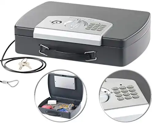 Geldkassette mit Zahlenschloss von Xcase für sichere Aufbewahrung