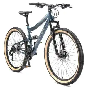 Bikestar Mountainbike Fully mit Shimano 21 Gang Schaltung und Scheibenbremse