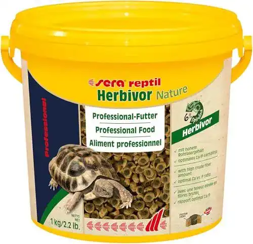 Schildkrötenfutter Sera Reptil Professional Herbivor Nature 3800 ml
