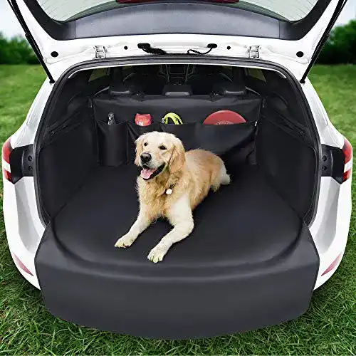 Hundedecke für Autos mit Kofferraumschutz und Seitenschutz von Systemoto