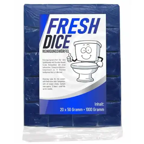 Wasserkastenwürfel freshdice 20 Stück chlorfrei