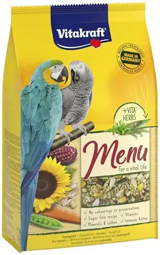 Papageienfutter Vitakraft Menü mit Nüssen und Gemüse 3kg