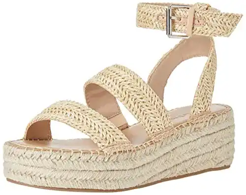 Espadrilles Damen The Drop Listilla Flatform mit Knöchelriemen