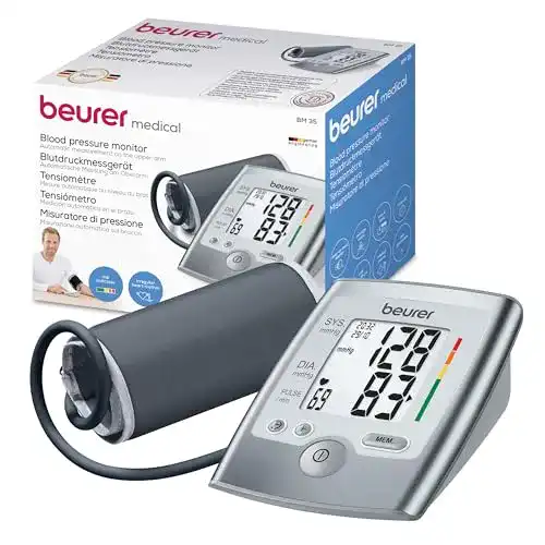 Beurer BM 35 Oberarm-Blutdruckmessgerät für präzise Messungen