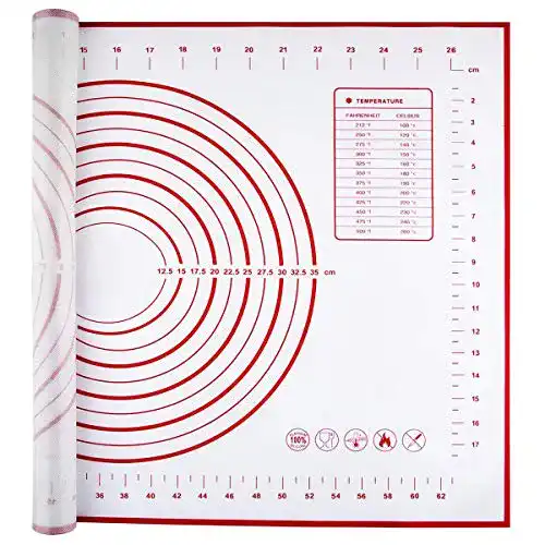 Silikon-Backmatte Aicoimy 70 x 50 cm Backunterlage für verschiedene Anwendungen