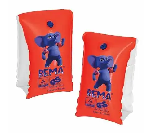 Bema Original Schwimmflügel in Orange, Größe 0, 11-30 kg
