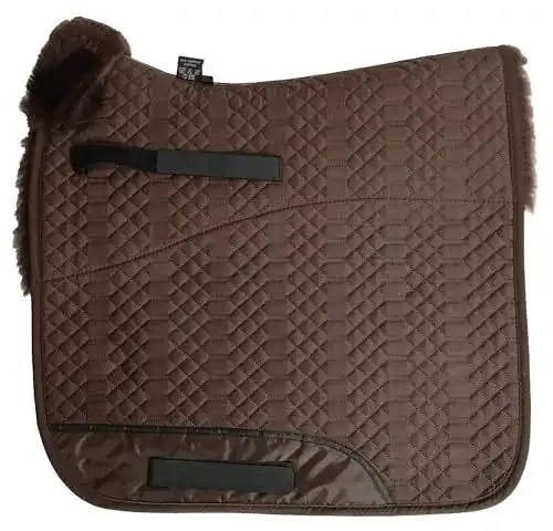 Lammfell Schabracke von Engel Reitsport, Half Lined, Modell SCHABRA1-D