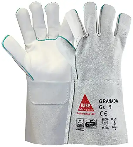 Schweißerhandschuhe Hase Safety Granada – Leichte Lederhandschuhe
