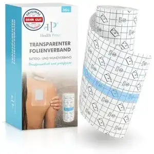Duschpflaster Health Press transparenter Folienverband Rolle