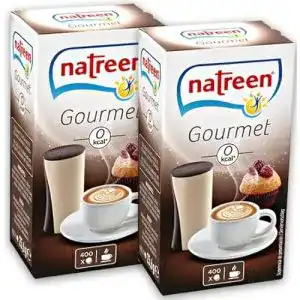 Süßstoffspender Natreen Café Gourmet Tischspender 2×400 Stück