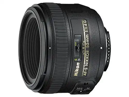 Nikon AF-S NIKKOR 50 mm f/1.4 G Objektiv in Schwarz